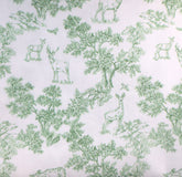 hellgrün Toile de Jouy