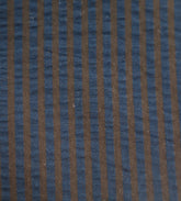 rayado de seersucker en rojo, azul y gris