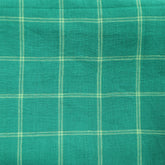 120 x 112 cm Reststück Kasan Green Check Merchant & Mills