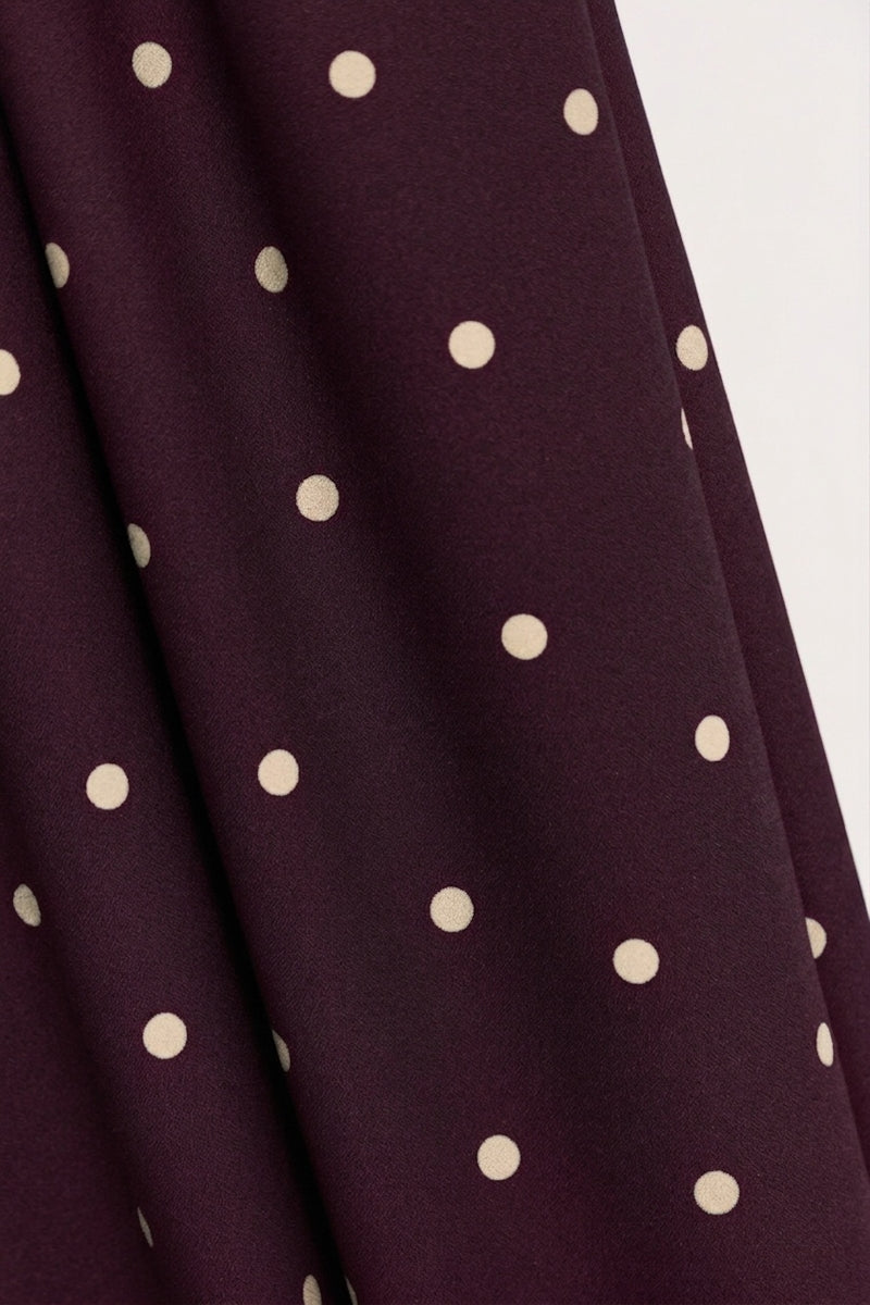 Jolly Dots mulberry Lenzing