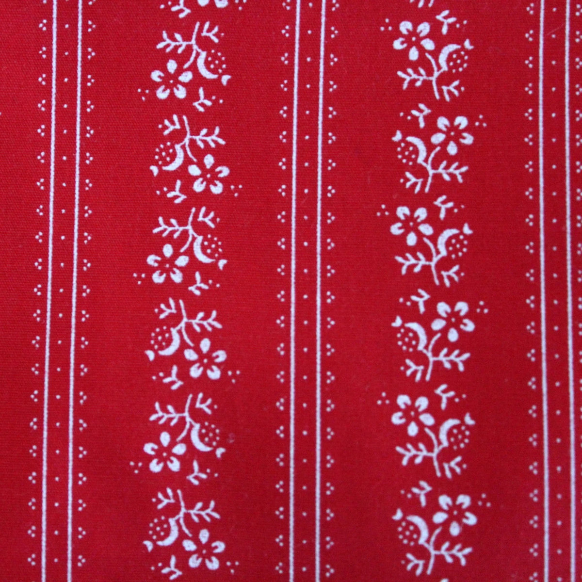 rot Schürzenstoff