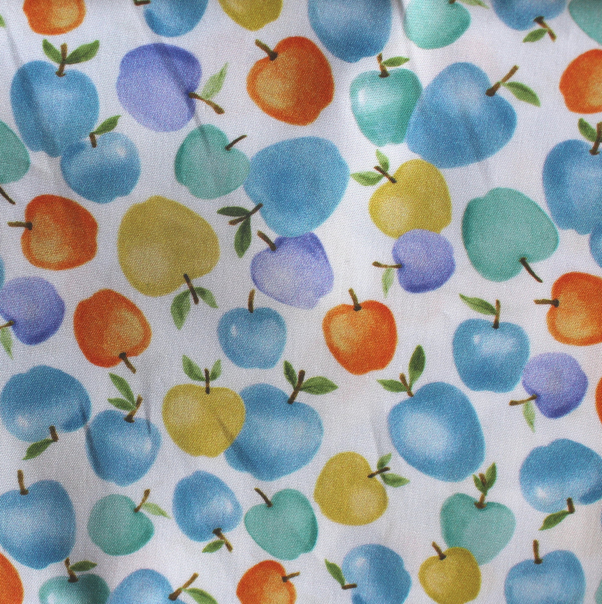 blau orange Äpfel