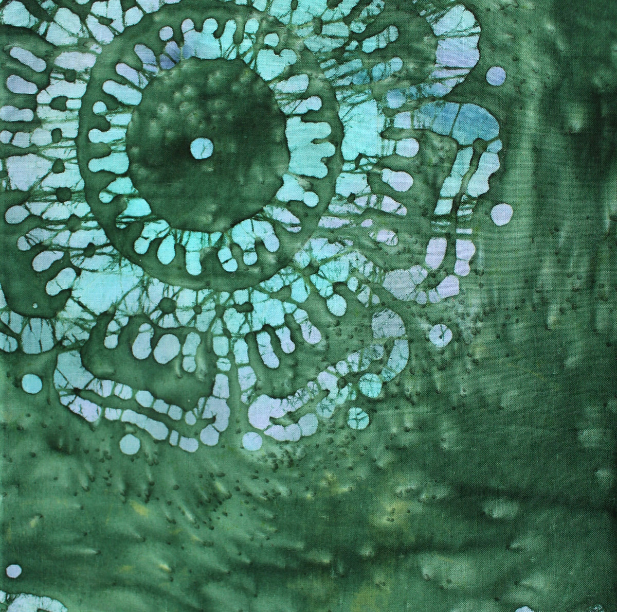 amazonasgrün Batik