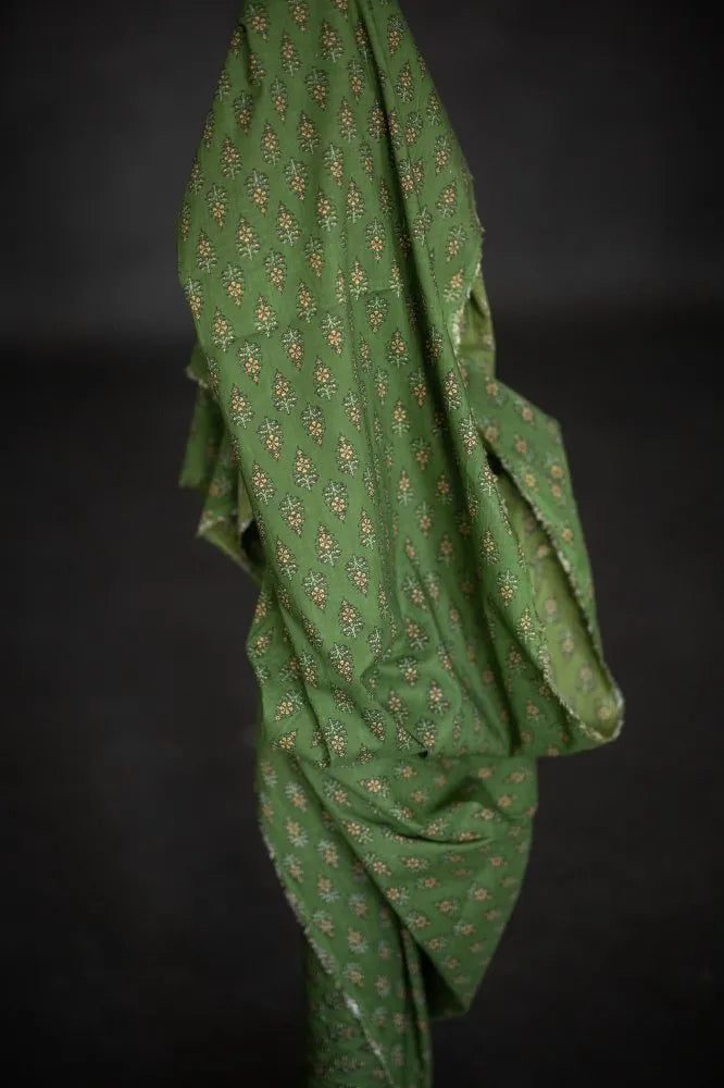 162 x 144 cm reststykke Millet gingham økologisk Merchant & Mills