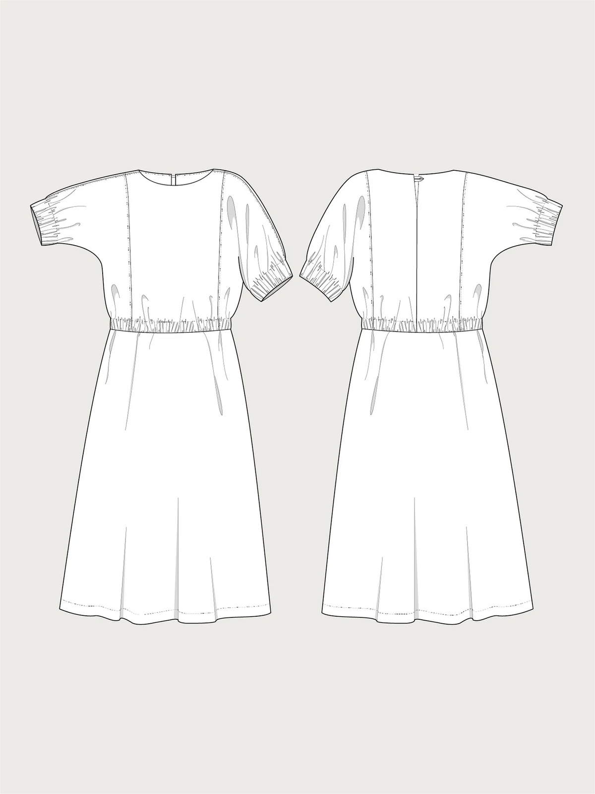 TAL  - CUFF DRESS - The Assembly Line