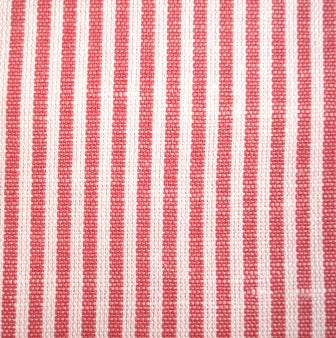 Geschirrtuch Halbleinen Streifen rot