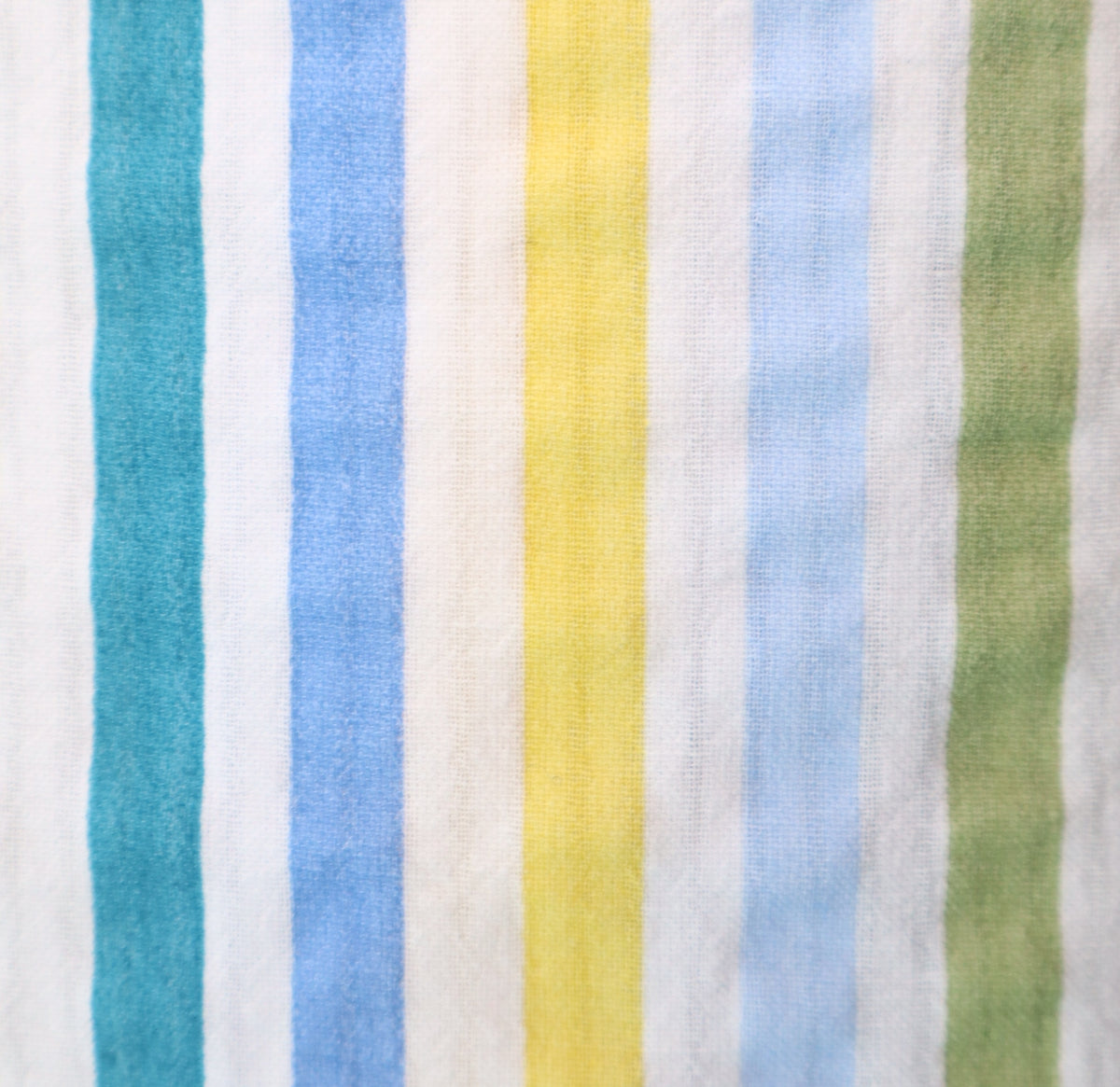 gelb blau Streifen Seersucker