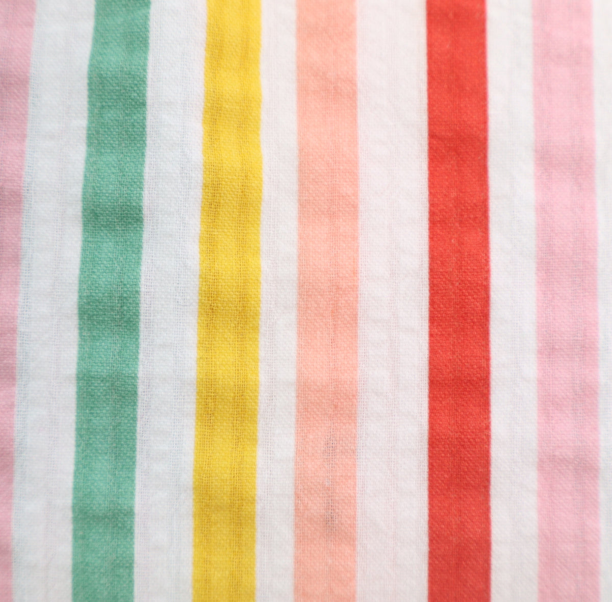 rot rosa Streifen Seersucker