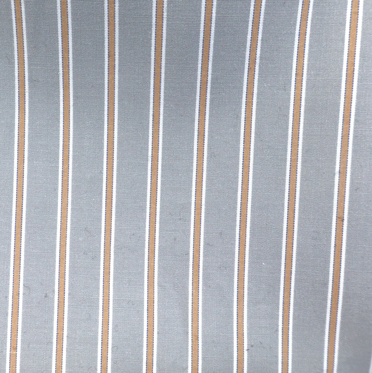 blue beige white striped poplin