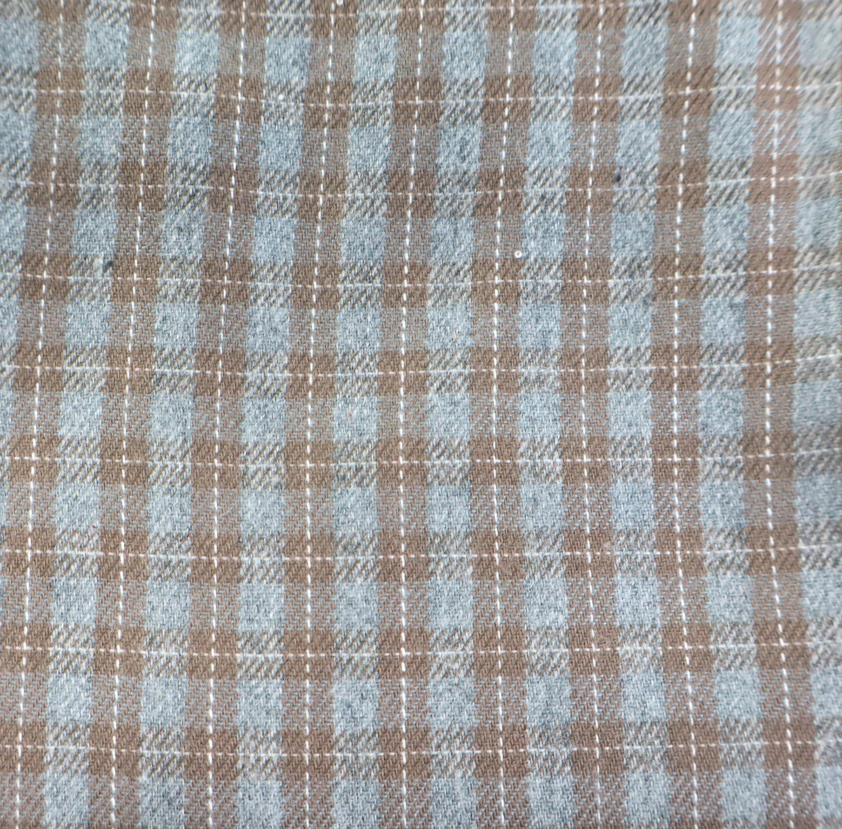 salmon pink checkered flannel