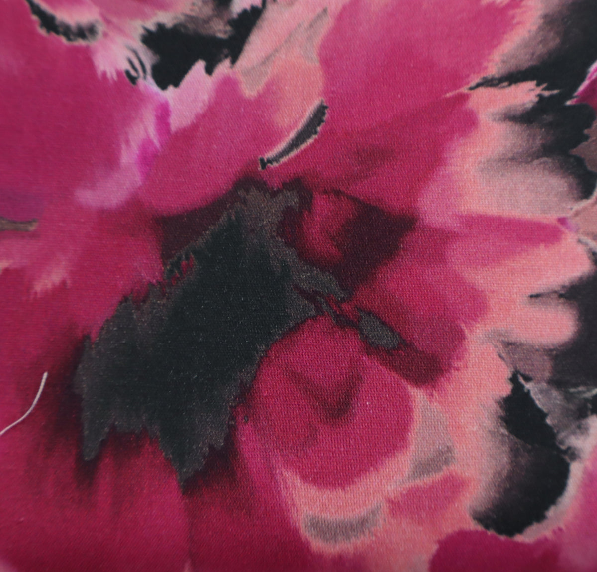 Laura Blumen Viskose / Baumwolle
