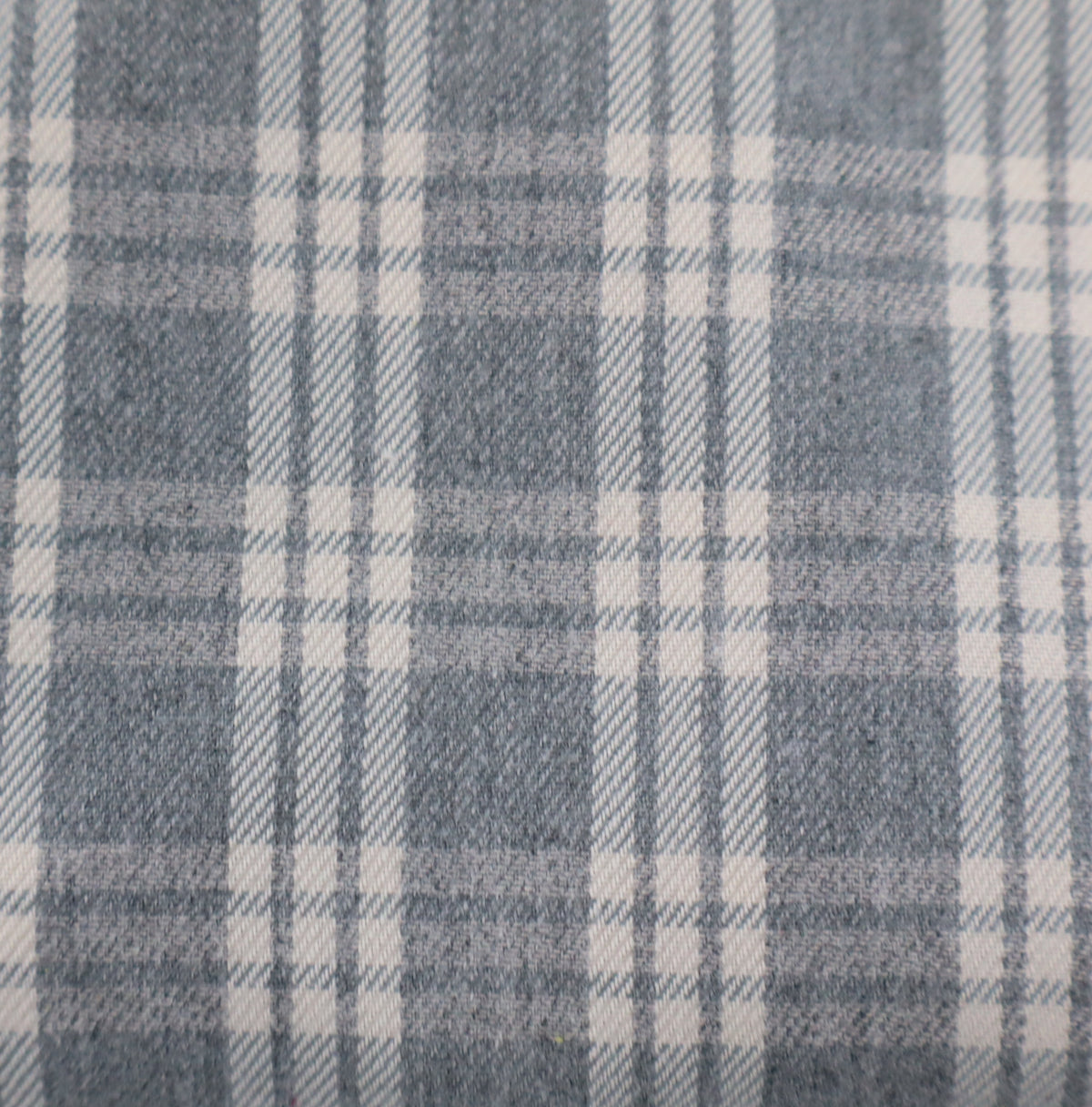 hellgrau Tartan Flanell