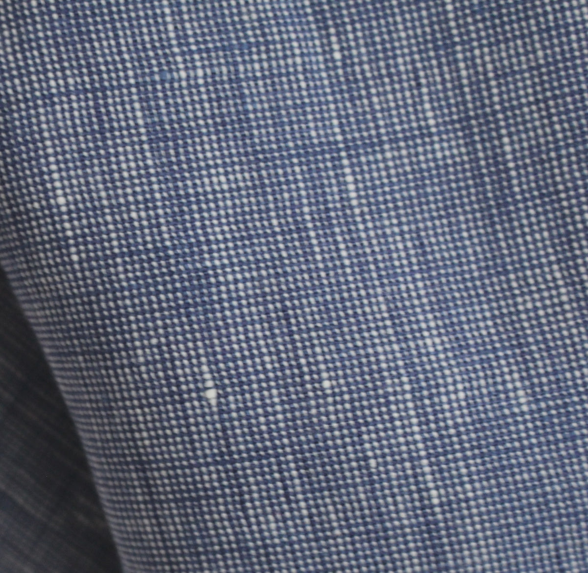 dunkelblau Leinen Chambray