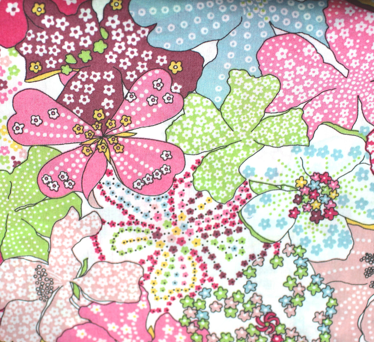 pink hellgrün Mauvey Tana Lawn  Liberty London