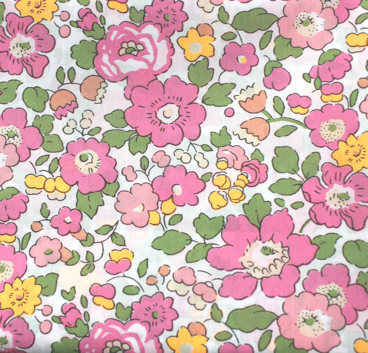 pink green Tana Lawn Betsy Liberty London