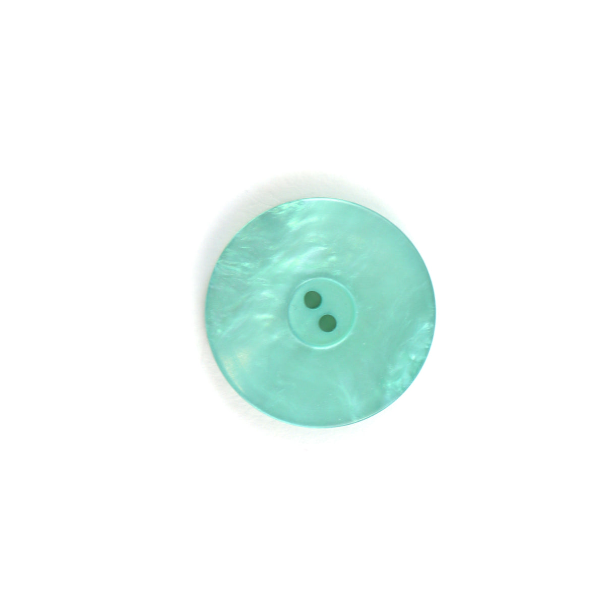 emerald button mother-of-pearl look 22 mm