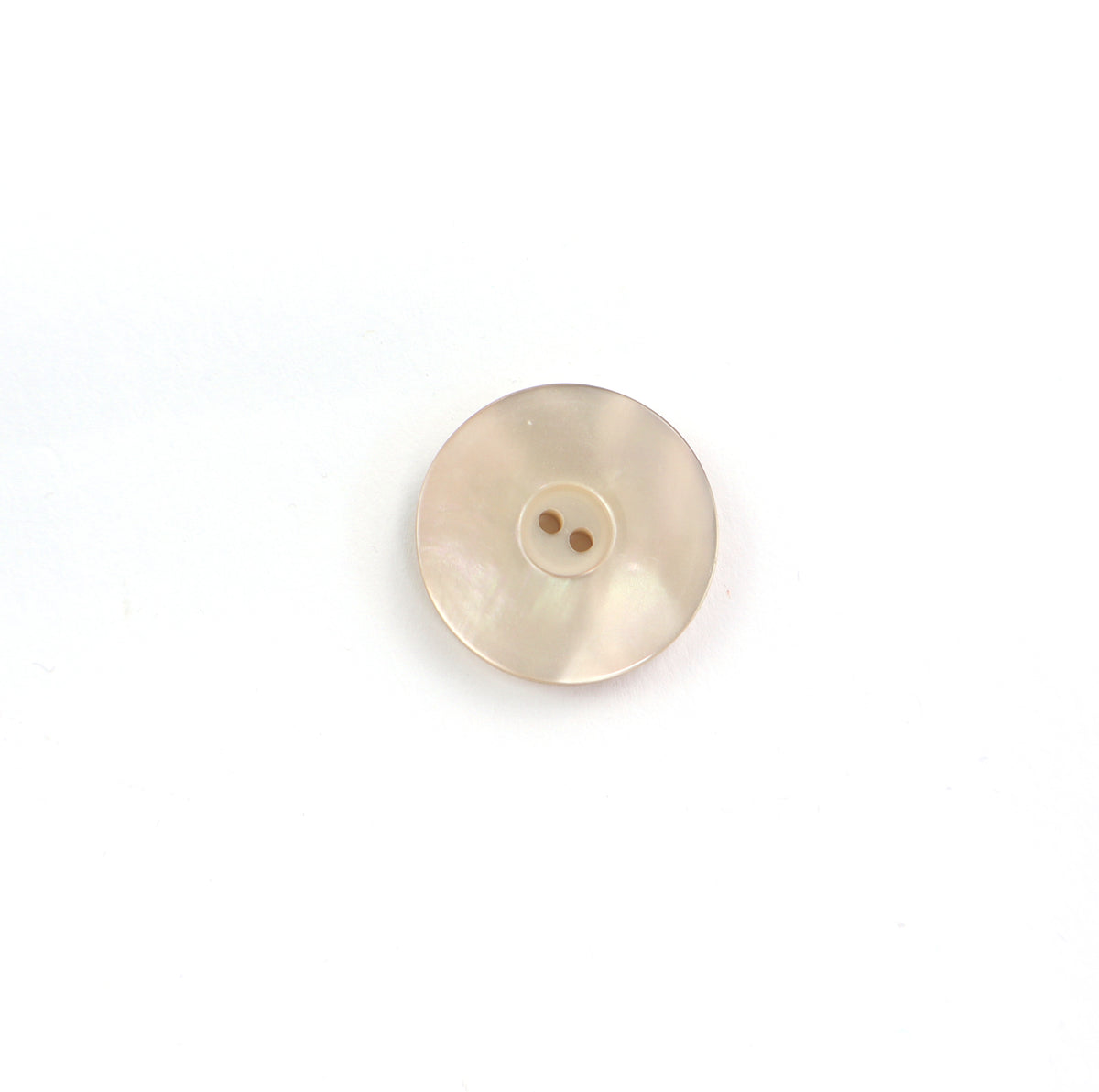 sand button mother-of-pearl look 22 mm