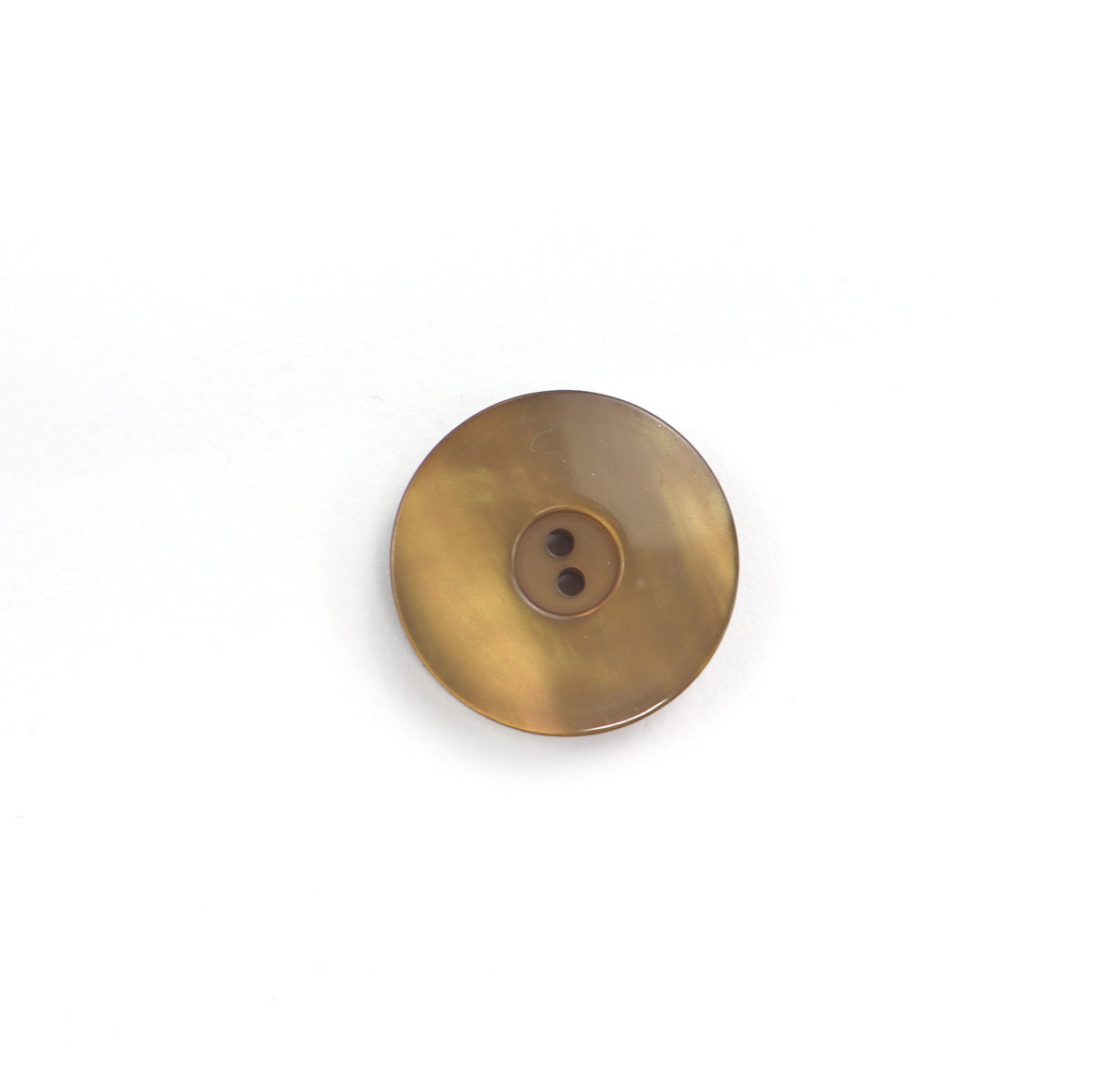 mocca button mother-of-pearl look 22 mm