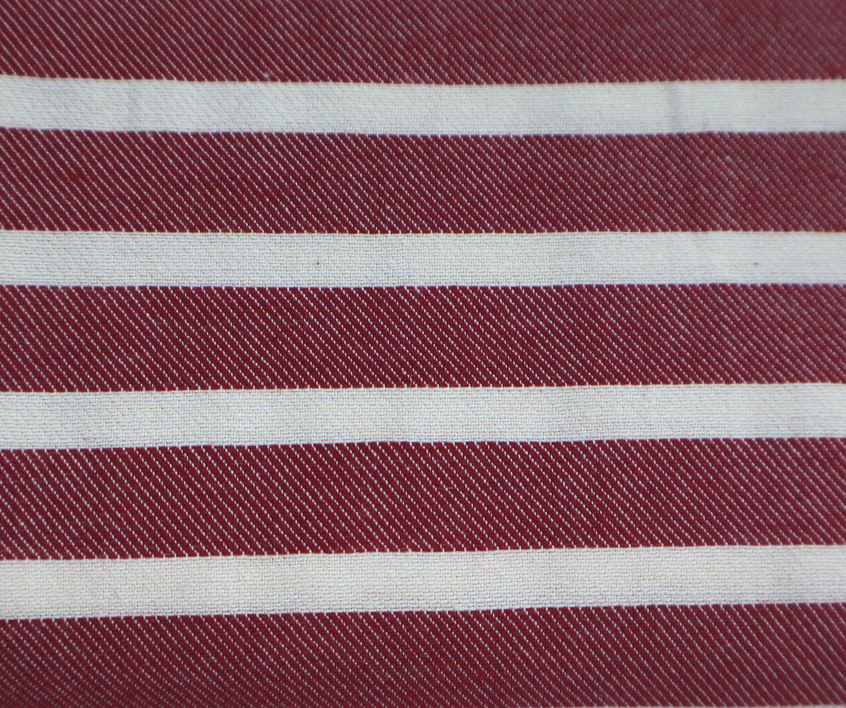 striped wine red 160 cm wide