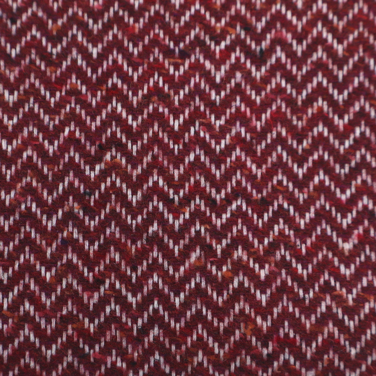 wine red herringbone