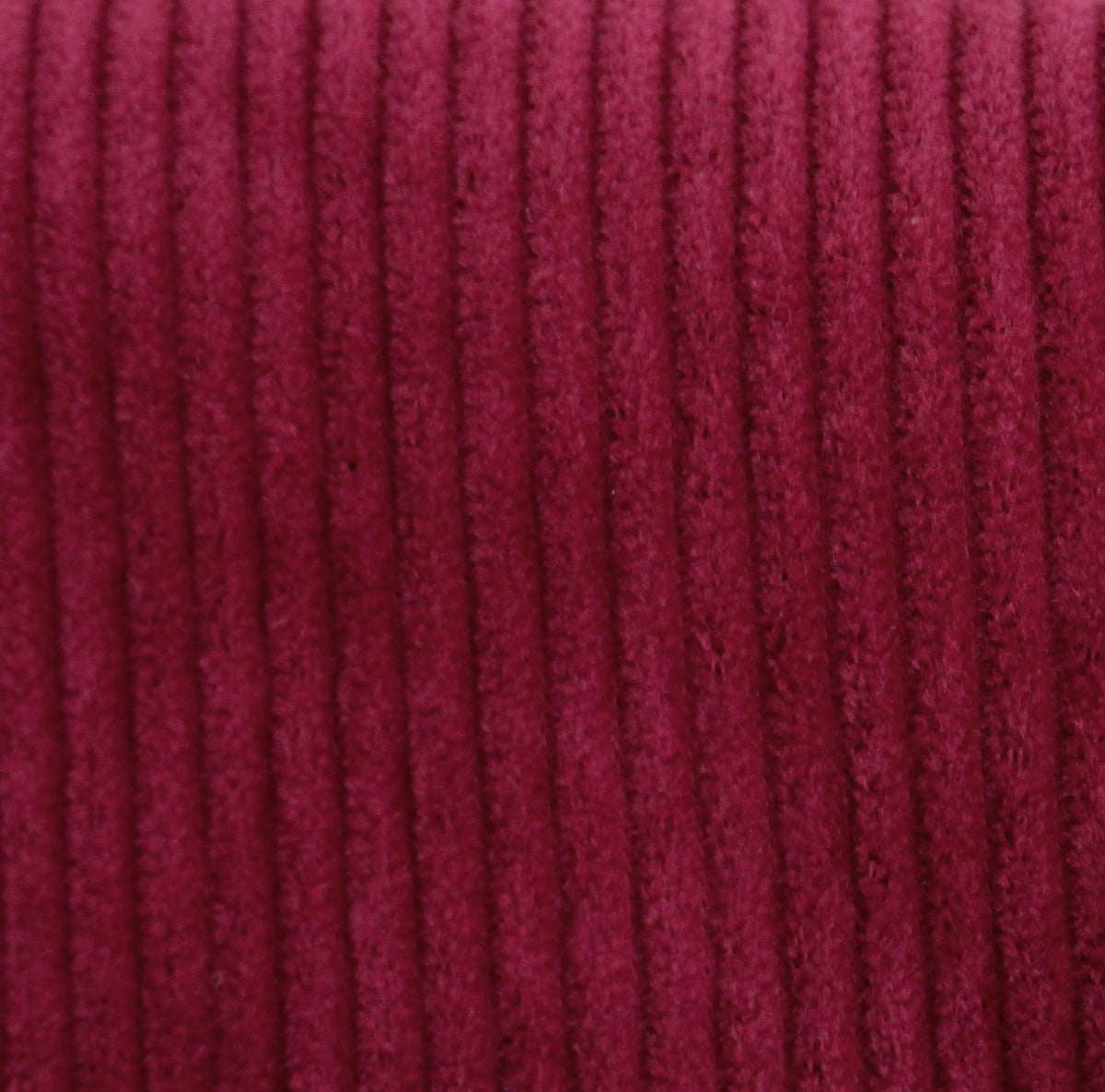 Wide cord cherry red