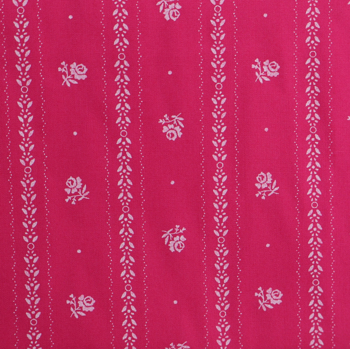 raspberry apron fabric