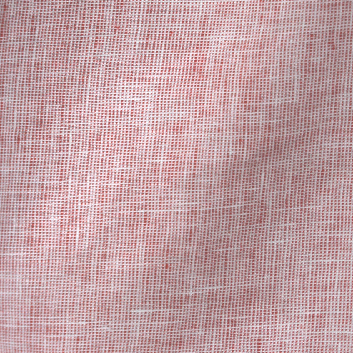 hellrot Leinen Chambray