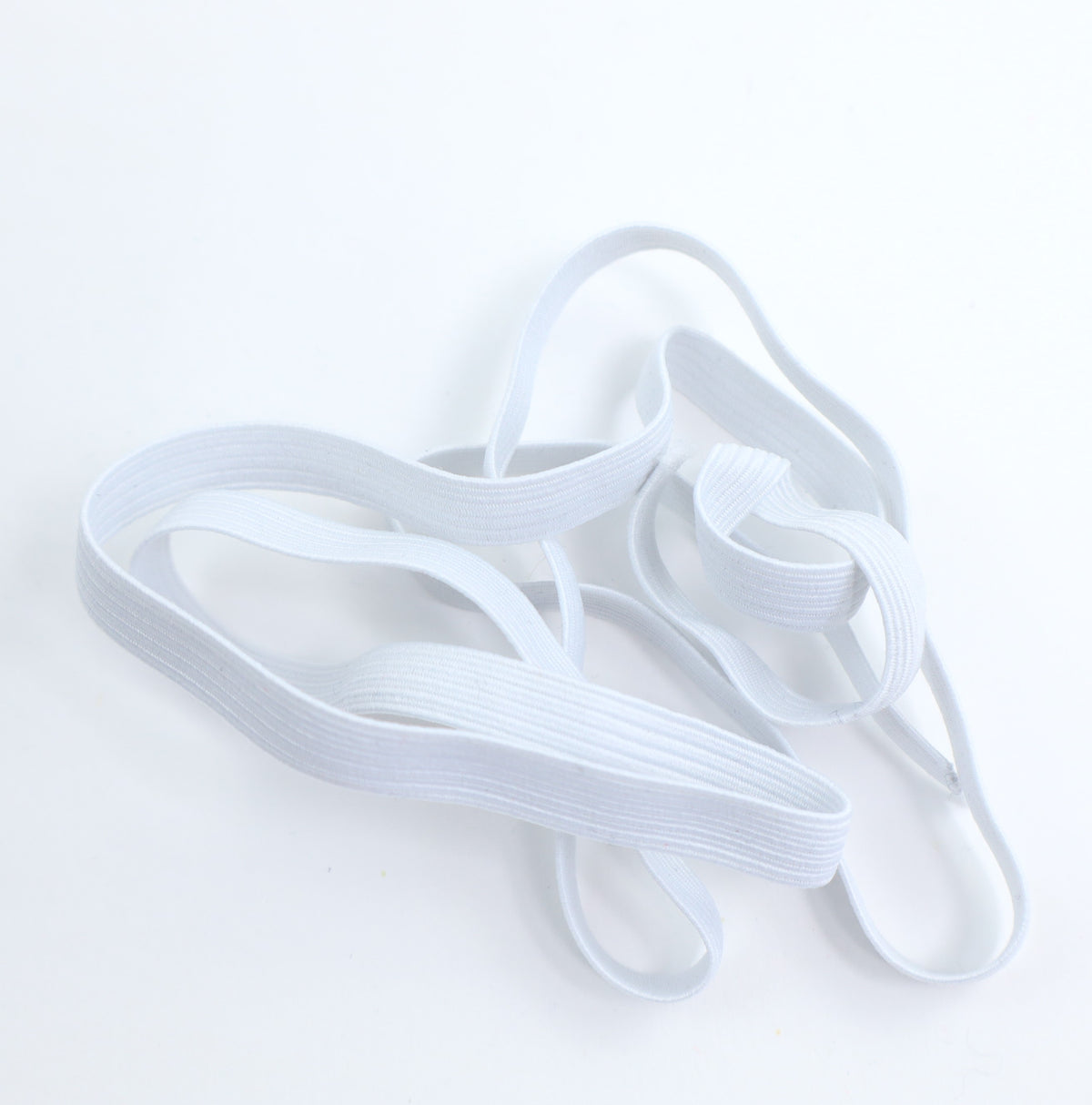 Gummiband weiss 5 mm