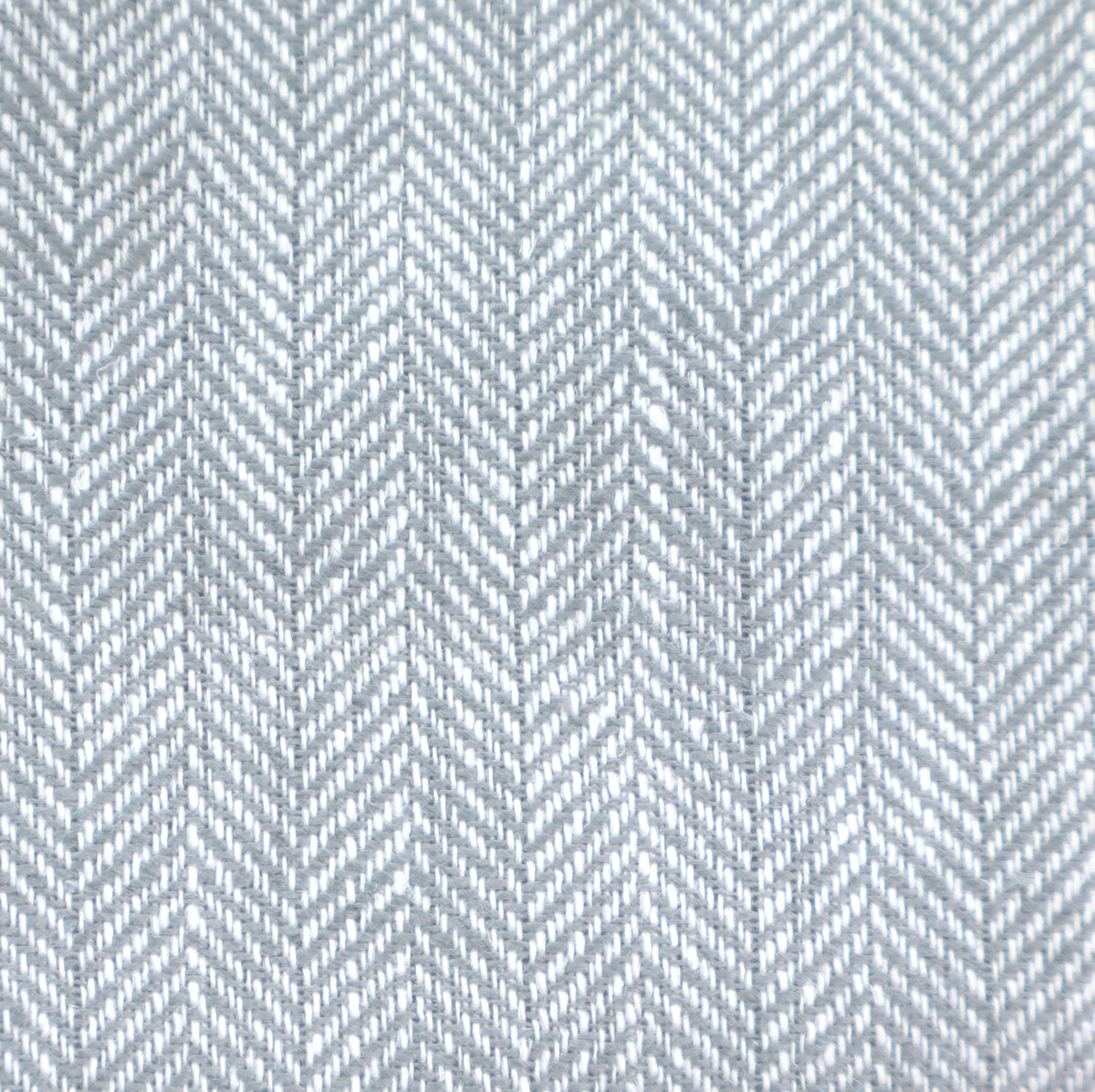 light gray herringbone linen / cotton