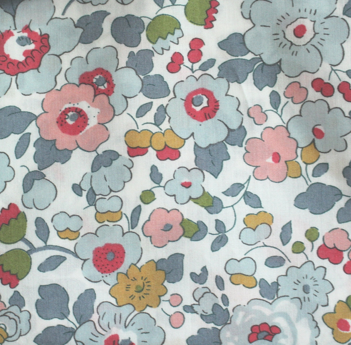 blue curry Betsy Tana Lawn Liberty London