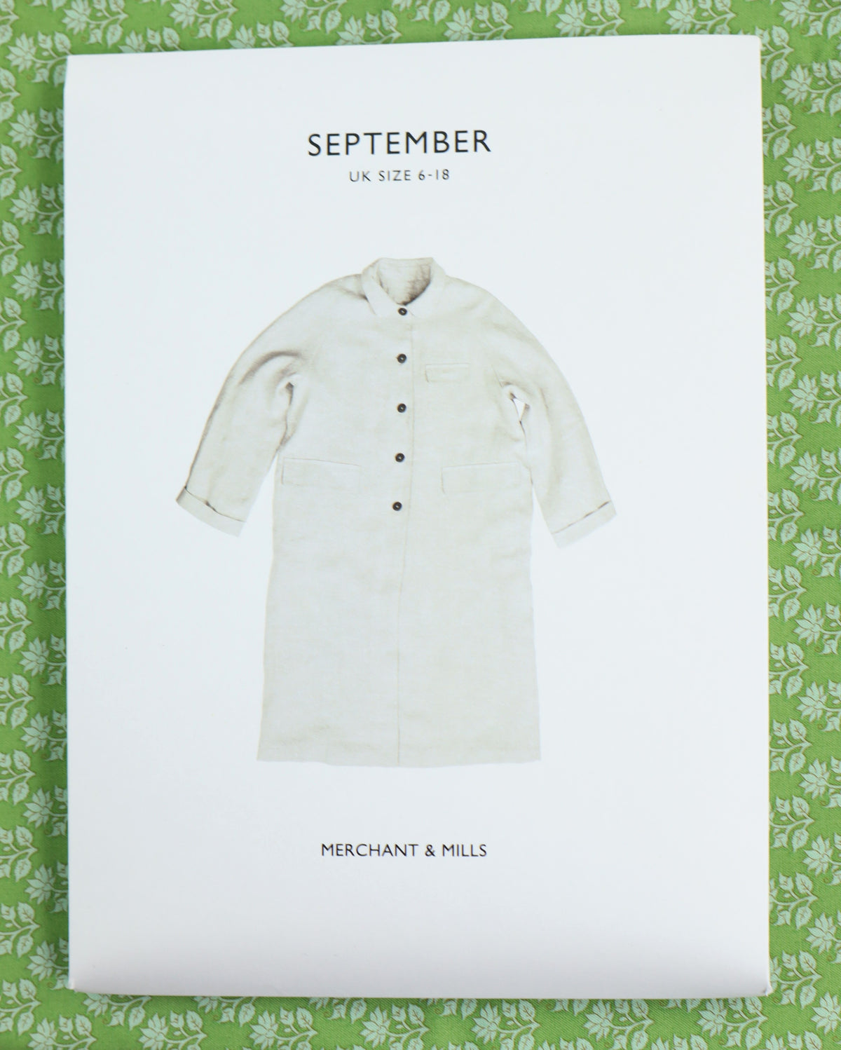 Merchant & Mills  SEPTEMBER Papierschnittmuster
