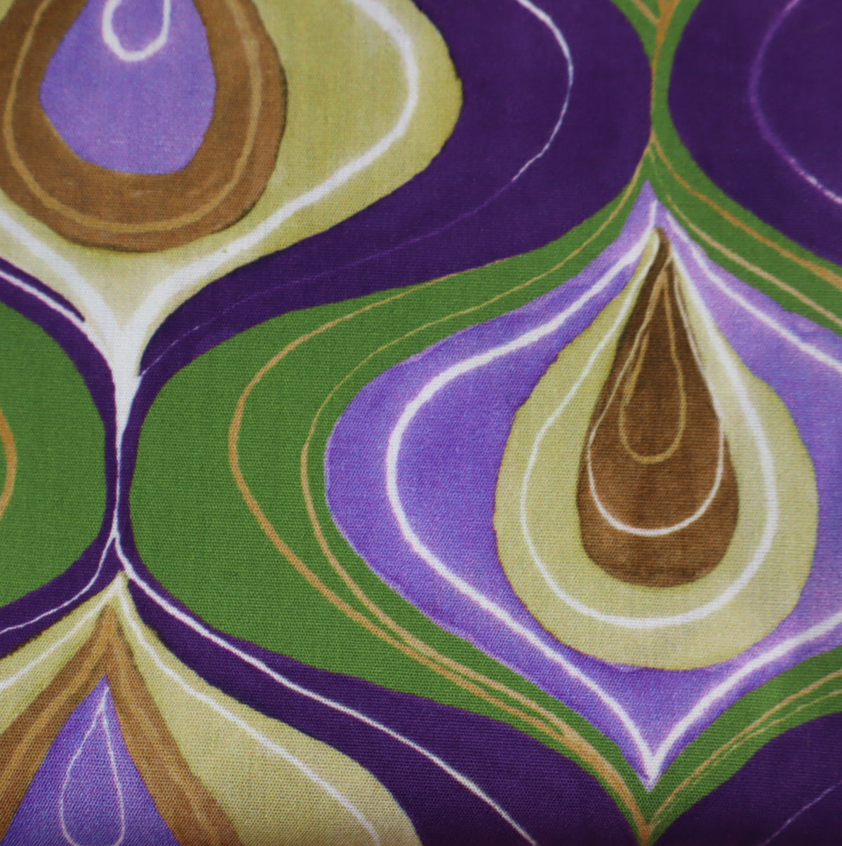 Retro Fiori purple