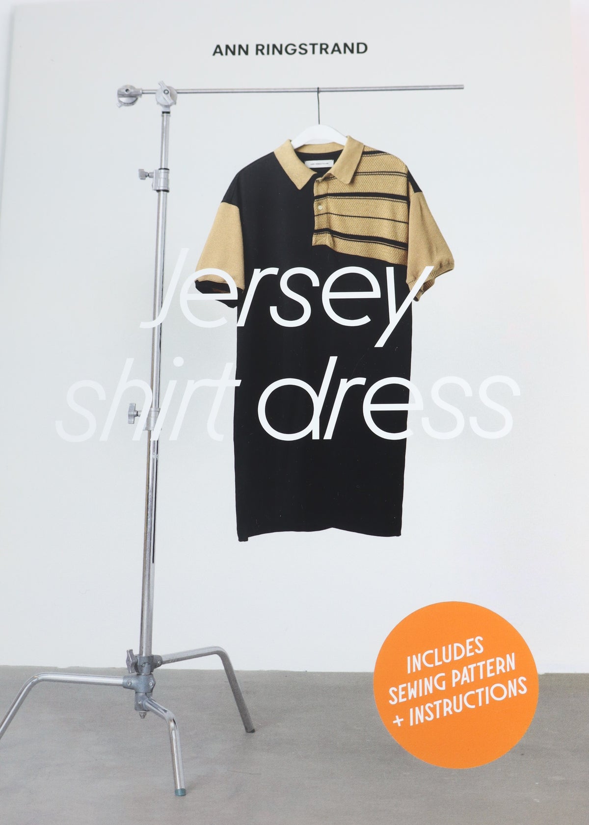 Ann Ringstrand JERSEY SHIRT DRESS Papierschnittmuster