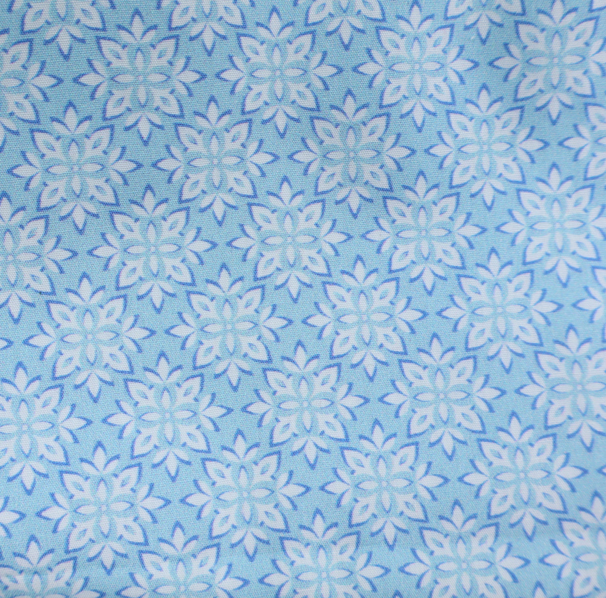 Crystal stars light blue