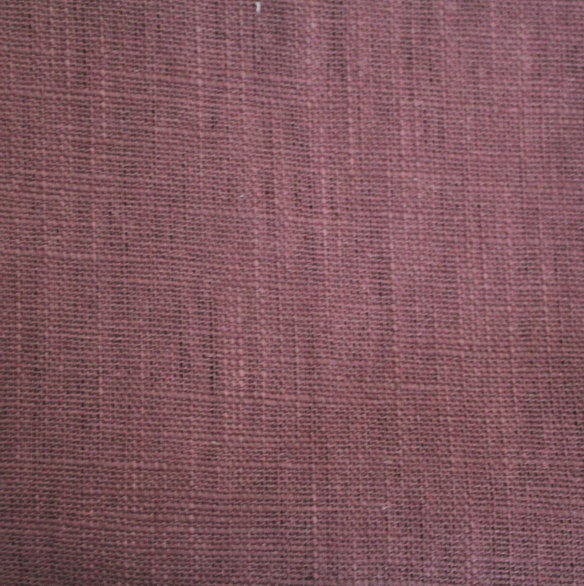 aubergine Leinen enzymwashed