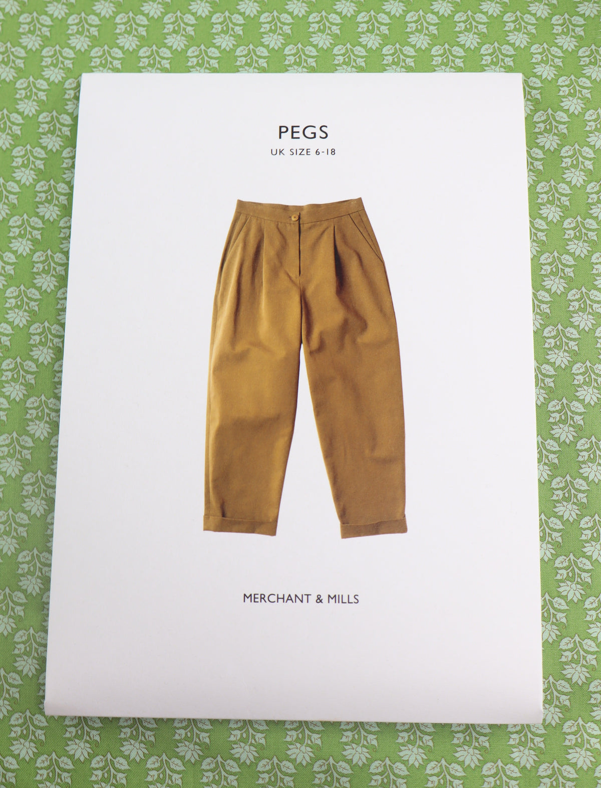 Merchant & Mills Pantalon PEG Patron de couture papier