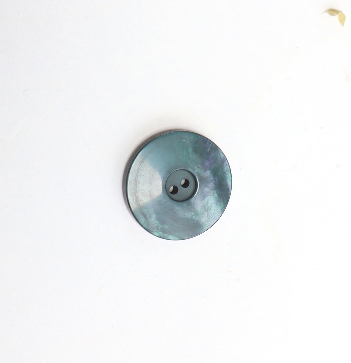 reed green button mother-of-pearl look 22 mm