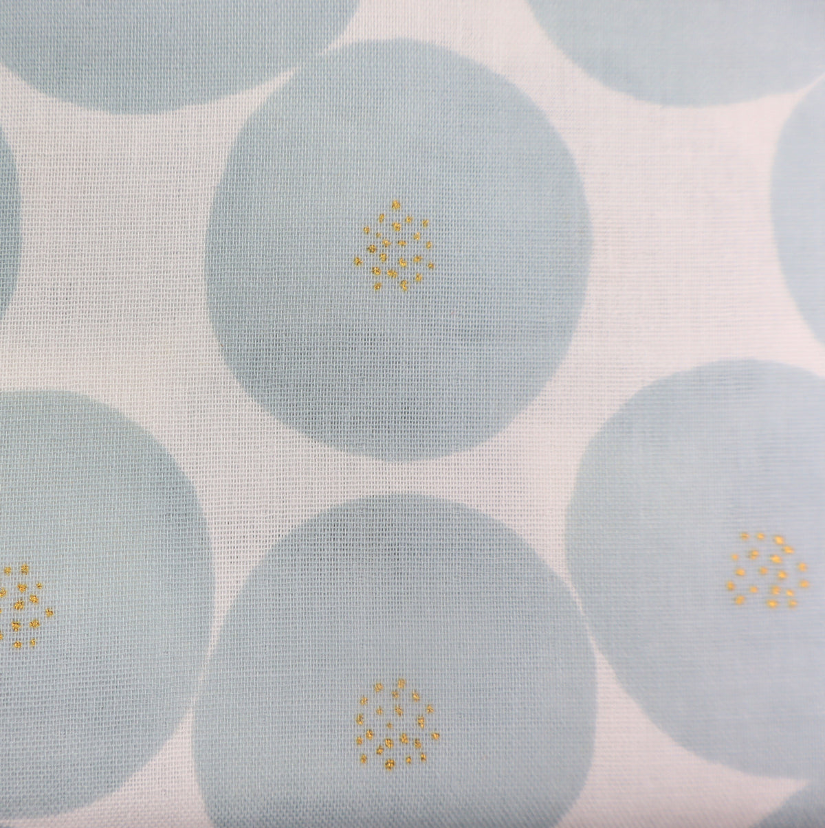cream flower NANI IRO Double Gauze