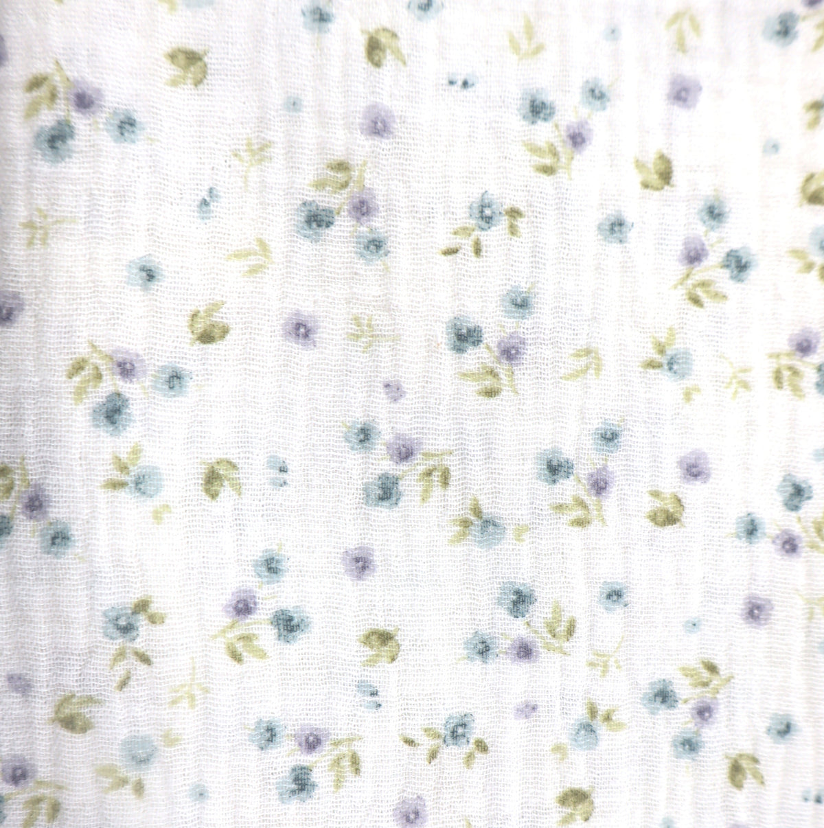 pink Small Flowers Muslin
