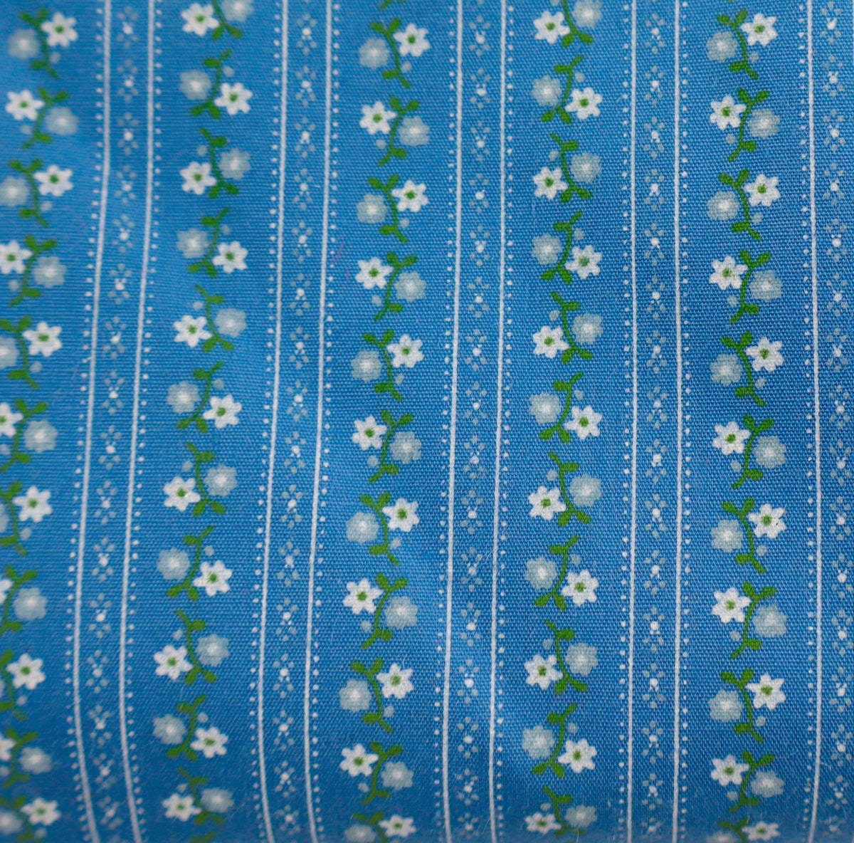 medium blue green apron fabric