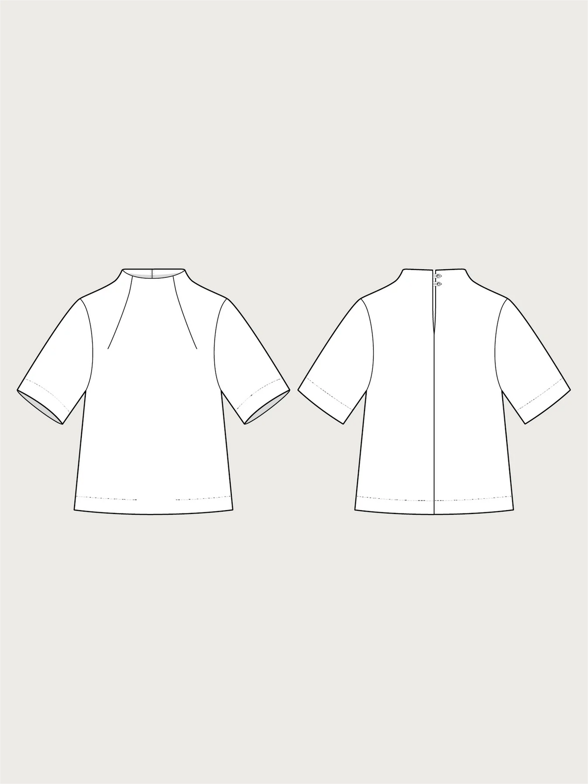 TAL  - FUNNEL NECK TOP - The Assembly Line