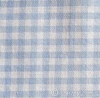 hellblau klein kariert 0,25