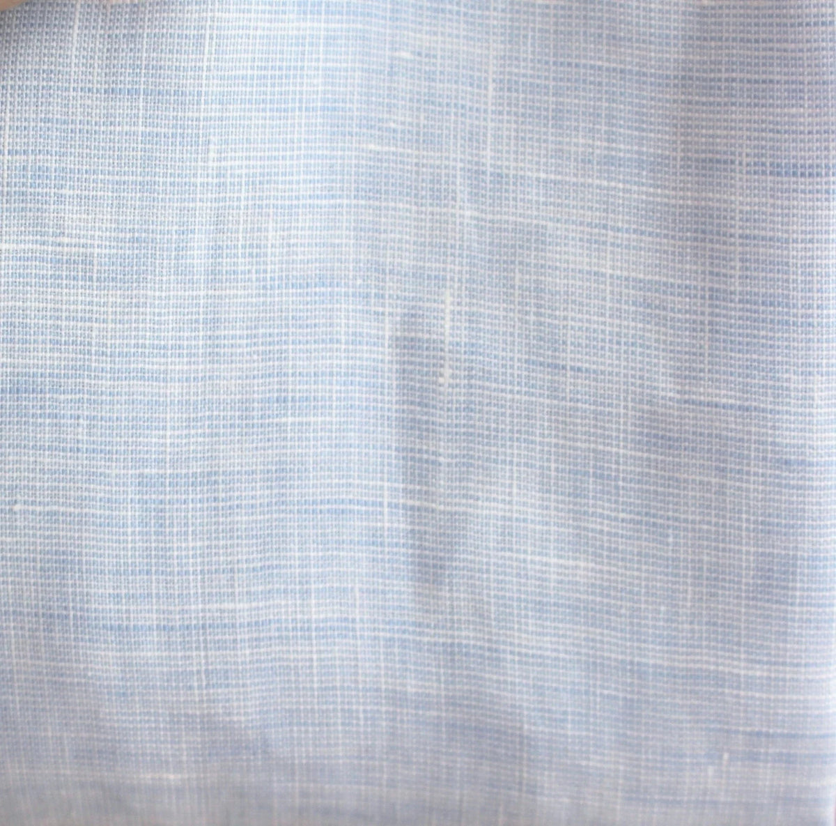 hellblau Leinen Chambray
