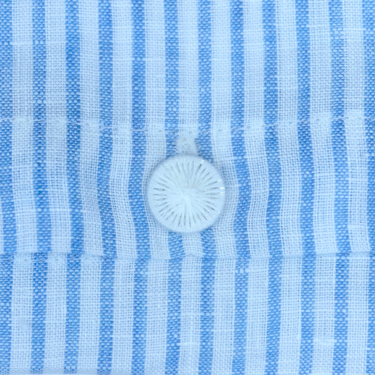 light blue striped linen