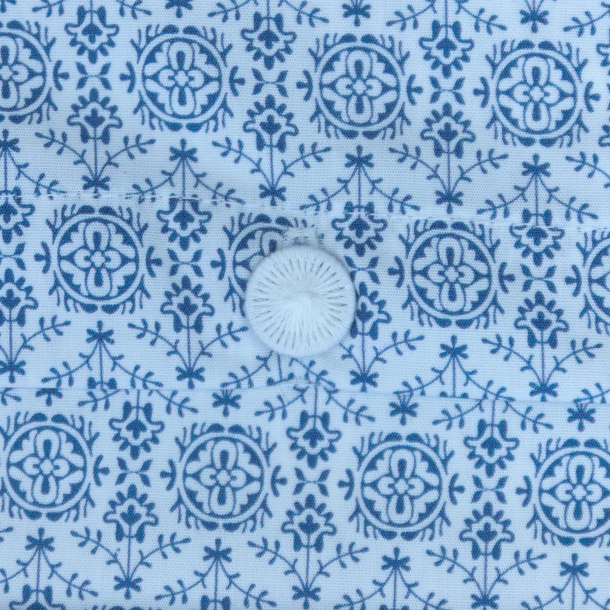 blaue Ornamente