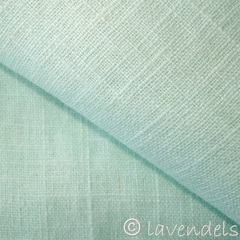 mint Leinen enzymwashed