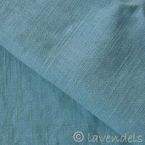 grünblau Leinen stonewashed