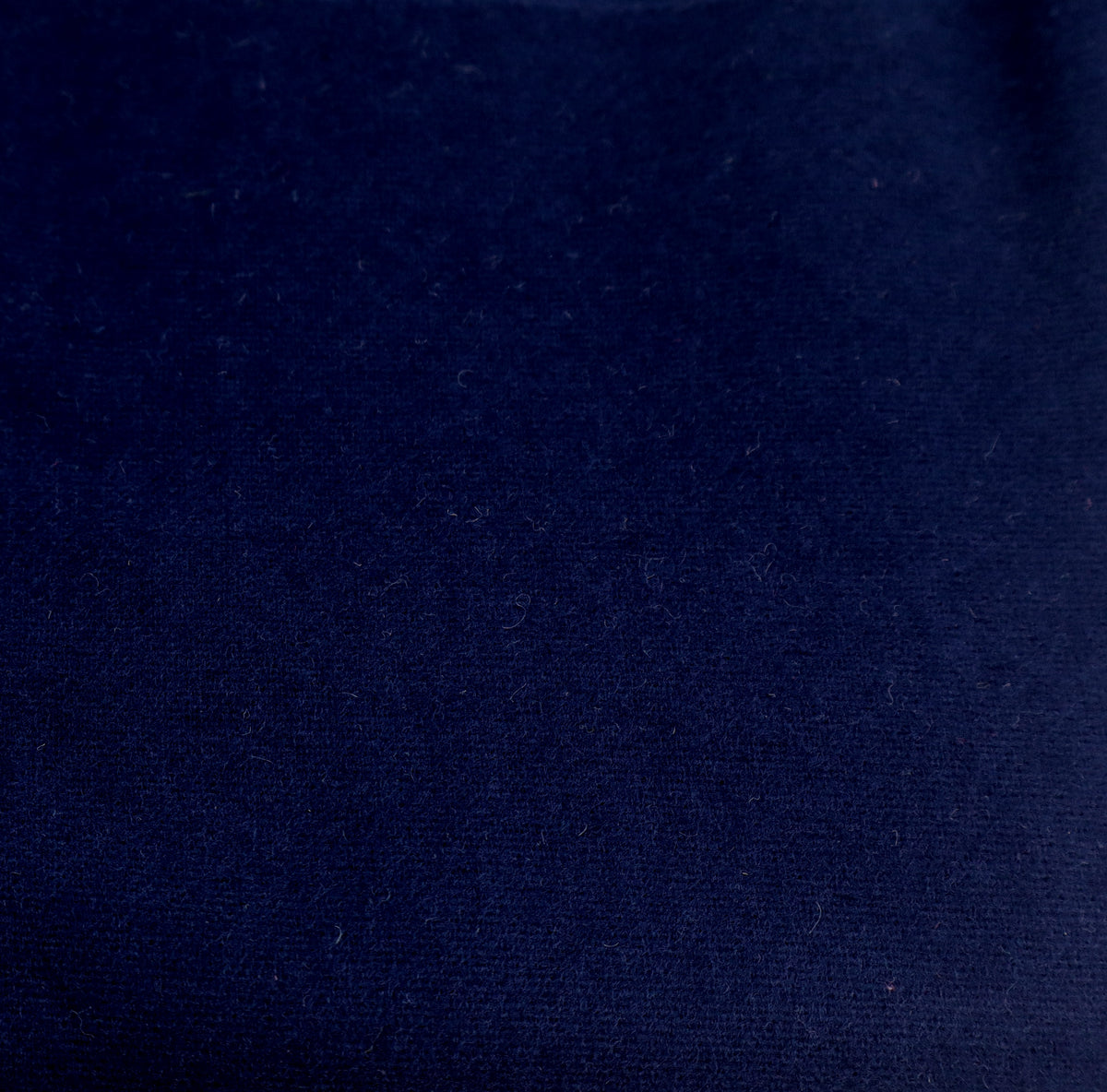 Samt marineblau