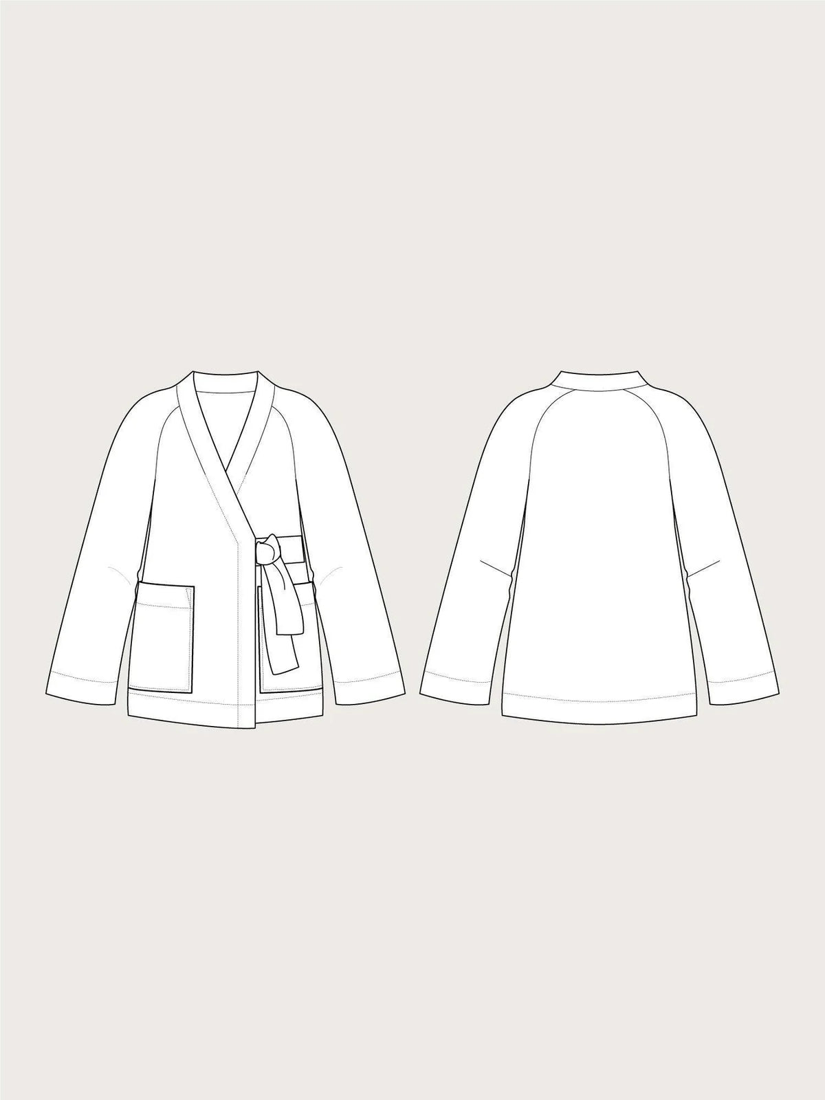 TAL  - WRAP JACKET - The Assembly Line
